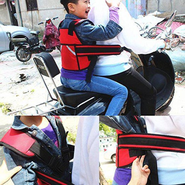 Lasten moottoripyörän turvavyö Lasten moottoripyörän turvavyö Istuinvyö Sähköajoneuvon turvavaljaat