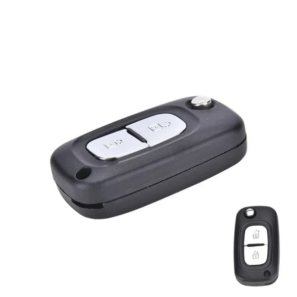 Folding Remote Key Shell - Fits RENAULT Clio Megane Kangoo Modus