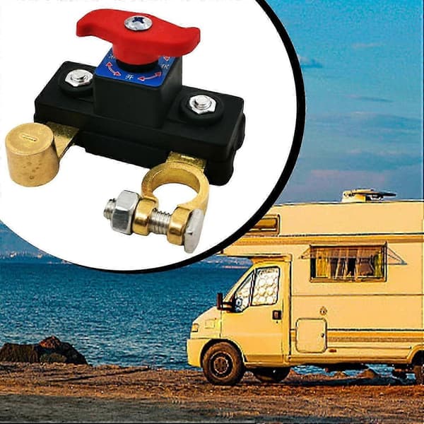 Batterifrånskiljare, batteriavstängning, kraftig för