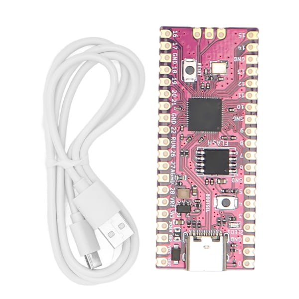 För RPi RP2040 Pico Board Dual Core ARM Cortex M0+ processor Låg power Flexibelt mikrokontrollerkort