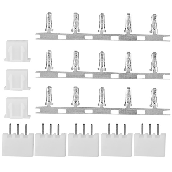 5 par sæt 2S 3S 4S 2-4-polet JST-XH han- og hunbalanceringslader-stik (2S)