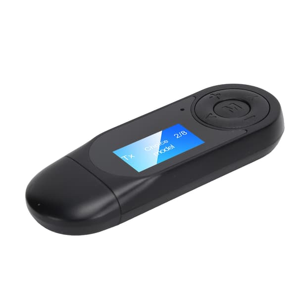 Bluetooth 5.0 Audio Receiver Transmitter 2 i 1 Håndfri Adapter