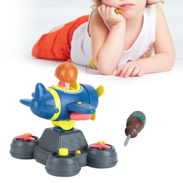 DIY Flymodell Barn Pedagogisk Leke Tidlig Læring Muttermontering Flymodell