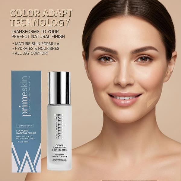 【02】Primeskin farveskiftende foundation