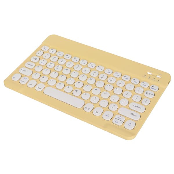 Trådløst tastatur til telefon, tablet, bærbar computer, kompatibel med iOS Android Windows Stabil forbindelse