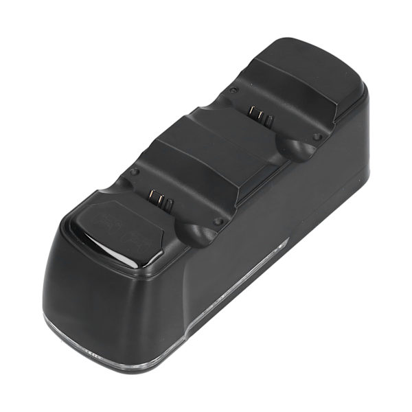 Controller Opladningsstand Base Dockningsstation USB Dobbelt Controller Oplader til PS4 Sort