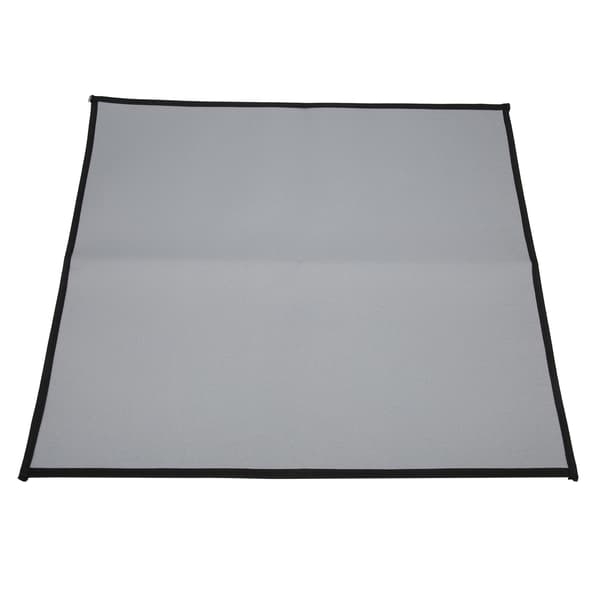 60x53cm rektangulär eldstadsdyna Grillmattor Däckskydd Bärbar Silikon Camping Brandsäker duk