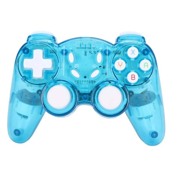 Trådløs Spilcontroller Beskyttende Skal ABS Gamepad Transparent Blå Multi Farve Tilbehør