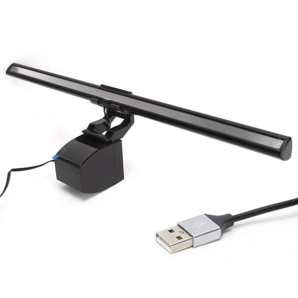 Justerbar USB Lys Bar Blu Ray Øyebeskyttelse Leselys for Skrivebord