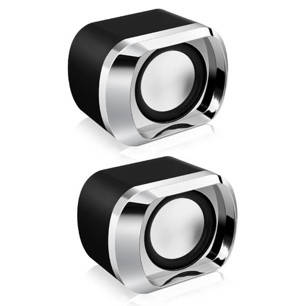 Mini Desktop Højttaler Stereo Lyd Stærk Bas USB Højttaler til Computer Laptop