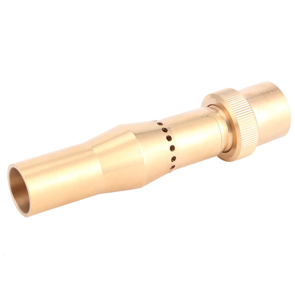 Hunn Fountain Dysenavn Messing Multihull Boblende Sprinkler for Hage Dam G3/4 25mm