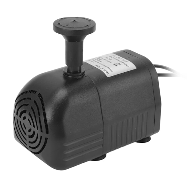 Aurinkoenergiavesipumppu ABS Uppoasennettava Koristeellinen Suihkulähde Harjaton Pumppu Valolla Puutarhaan DC 6V‑24V