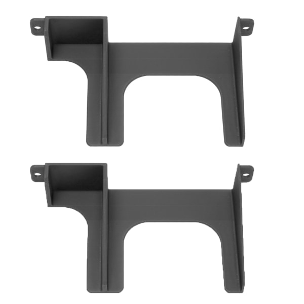 2 stk. 2,5 tommer Harddiskbeslag HDD SSD 3D Printet Beslag til PS2 SCPH 30000 SCPH 50000 Konsol Sort