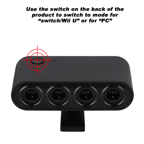 Tre i ett handtag för NGC till för Switch Adapter Converter för NGC wiiu / pc / switch