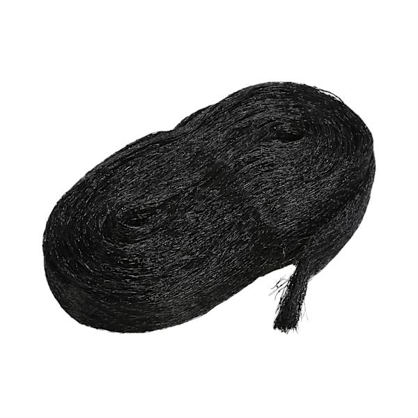 Fuglenet med 50 stk. Kabelbinder Nylon Have Net Anti Fugl Mesh Plante Skadedyr Net til Grøntsager Frugt Sort