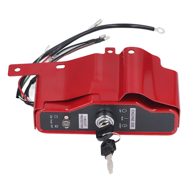 Tændingssluseboks Tændingsstarter Switch Kit med 2 Nøgler til GX340 GX390 11hp 13hp Benzinmotor