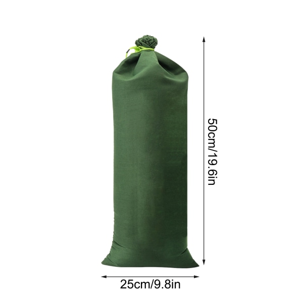(1 stk lærredssnørestil 25*50 cm) kort oversvømmelsessikker taske