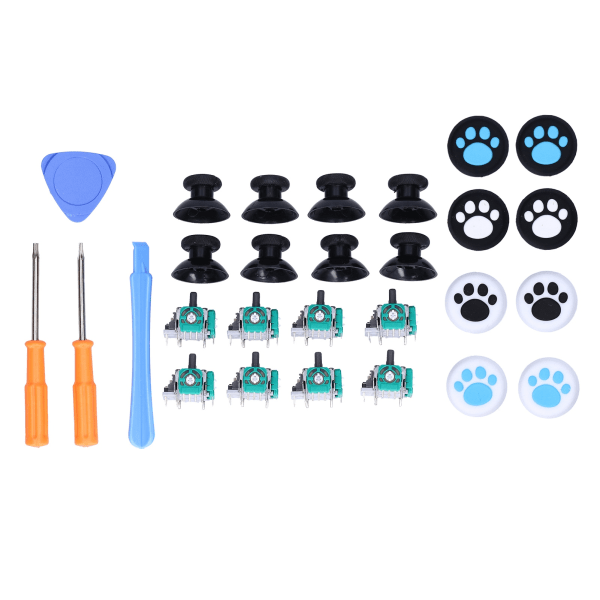 Analog Joystick Kit Komfortabel Holdbar Nem at Installere Controller Reservedele til Xbox OneQM21070991 (Kattepoter)