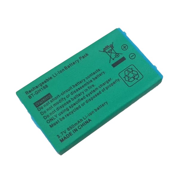 GBA-akun vaihto-850 mAh:n litiumioniakku ja ruuvimeisseli GBA SP -pelikonsoleille 3,7 V-W