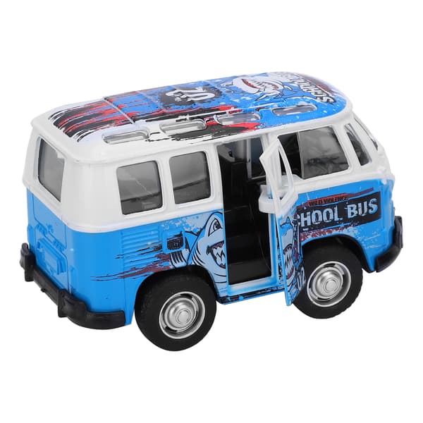 1 36 Mini Legering Simulation Bil Bus Model med Lyd Lys Træk Tilbage Legetøj Gave til Børn