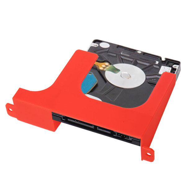 2,5 tums hårddiskfäste HDD SSD 3D-tryckt fäste för PS2 SCPH 30000 SCPH 50000 Konsol Röd