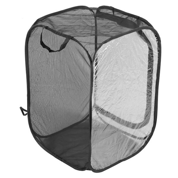 Foldbar planteveksthus ventilert insektbur husdyrhold lukket oppdrett bur
