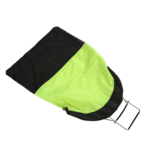 Foldbar Dykke- og Fiskepose, Lukket Dykke- og Fiskepose, Fiskeutstyr, Fluorescerende Gul