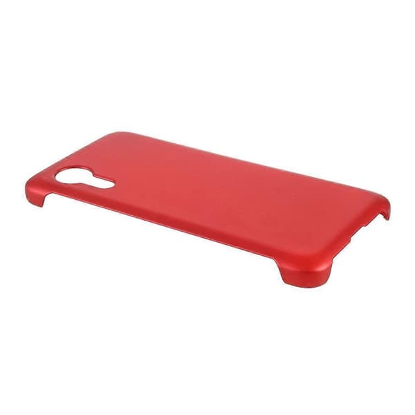 【bt02】Rubberized Plastic Case Compatible with Samsung Galaxy Xcover 5 Hard Phone Case Red