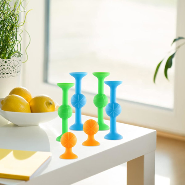 24Pcs Sucker Toys, Pop Darts, Pop Sucker, Suction Cup Dartboard, Suction Cup Games, Interactive Suction Cup Toy, Decompression Toys for Kids and Adult