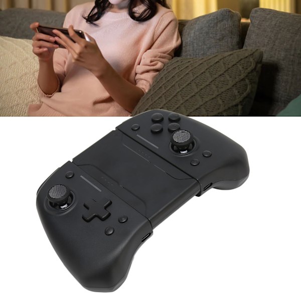 Trådløs Gamepad Joypad Controller 6 Akser Gyro Dobbelt Vibration Turbo Funktion RGB Lys Spil Controller til Switch