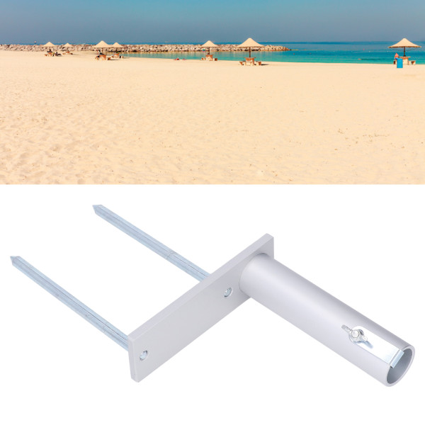 Bærbar strandparaplystang Kraftig aluminiumslegering sandanker for utendørs hagegård