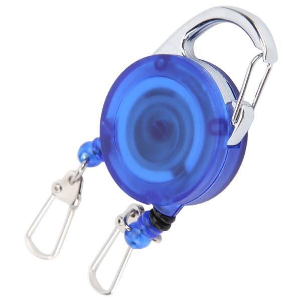 Flugfiske Double Retractor Infällbar Nylon Wire Tool Retractor Clip Anglers Tool