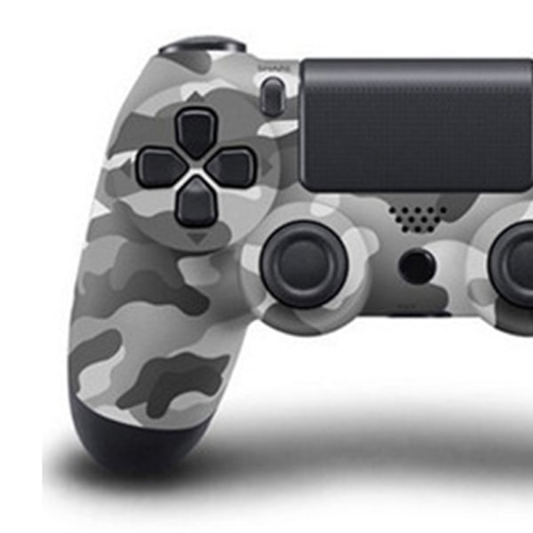Wired Gamepad Joystick Fint Crafting Sensitive Fast Wired Game Controller för PS4-spelkonsol Camouflage Grey