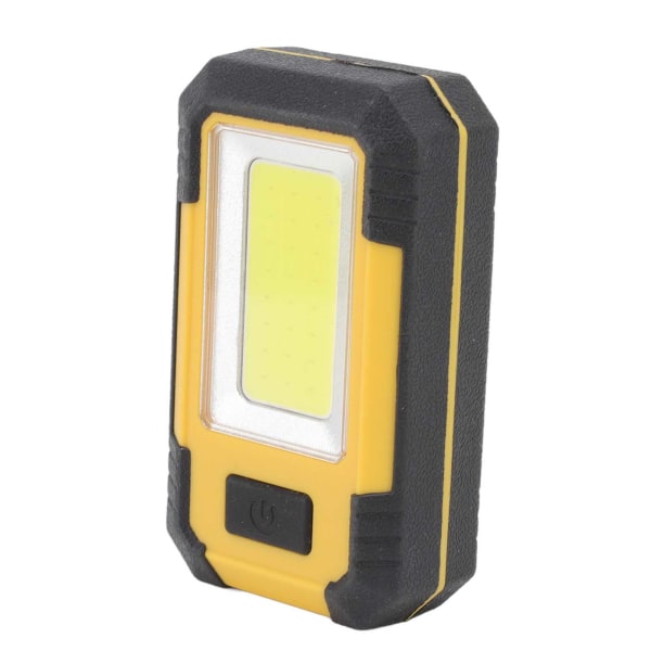 Laddningsbar ABS LED-arbetslampa med magnetisk bas - Multifunktionell COB-campinglykta med tre ljuslägen för utomhusunderhåll och tält