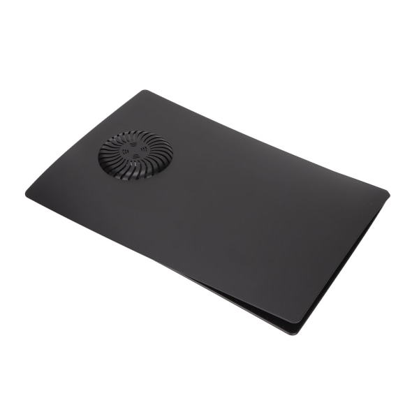 Spillkonsoll Panelplate Frosted Black Replacement Console Panel Plate Shell med Thermovent for PS5 Digital Edition