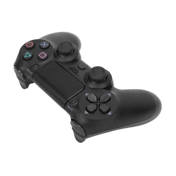 Trådløs spilcontroller Multifunktionel Dual Vibration Bluetooth-gamepad til PS4-spilcontrollere Sort