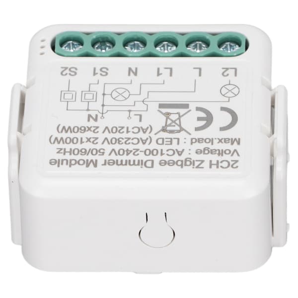 Smart WiFi Switch Module Trådlös Kontroll för Elektriska Apparater AC 100-240V ZigBee Smart Home
