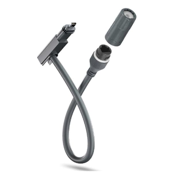 For RJ45 Gen2 Kabel Forlengelse RJ45 Hunnkontakter Grey