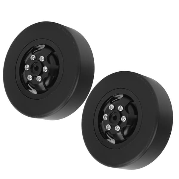 54 mm hjulfælg Dækmodifikationsdele Tilbehør Passer til WPL D12 1/10 RC bilmodel Sort