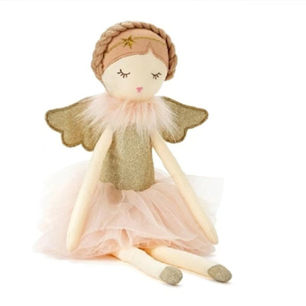 Gift children dolls comfort dolls cloth dolls baby girl plush doll toys - pink angel 50cm