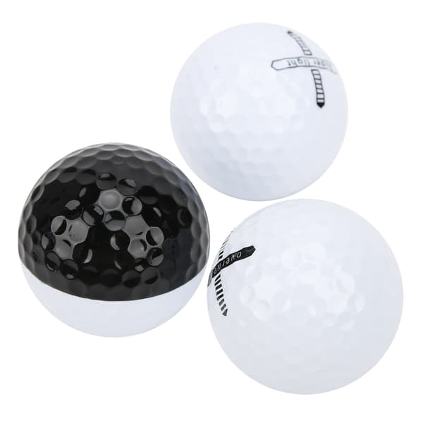 3 stk. Gummi golfbolde Driving Range Træningsbolde Golfklub ekstra tilbehør