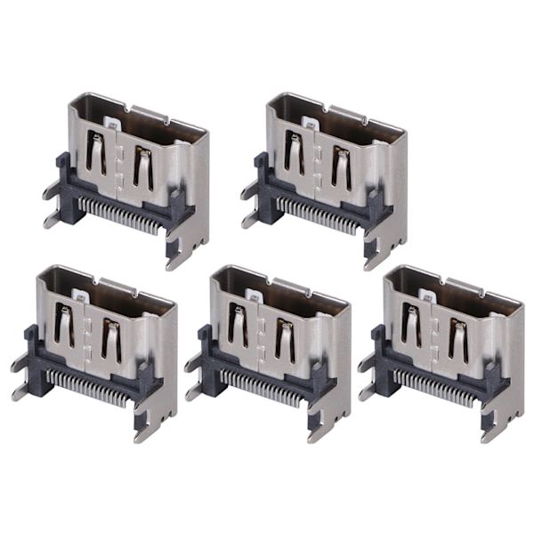 5 stk. Spilkonsol HDMI Stikkontakt Port Interface Connector Udskiftning til PS4 SLIM/PRO
