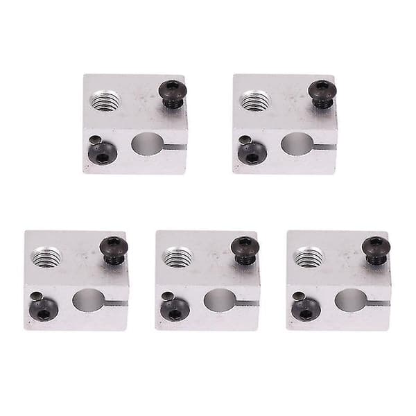 5 st Aluminium Värmeblock