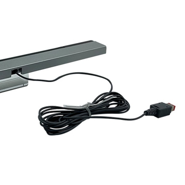 Kablet mottaker for WII erstatning Kablet infrarød sensorstangmottaker for Wii Wii U Motion Plus-konsoll
