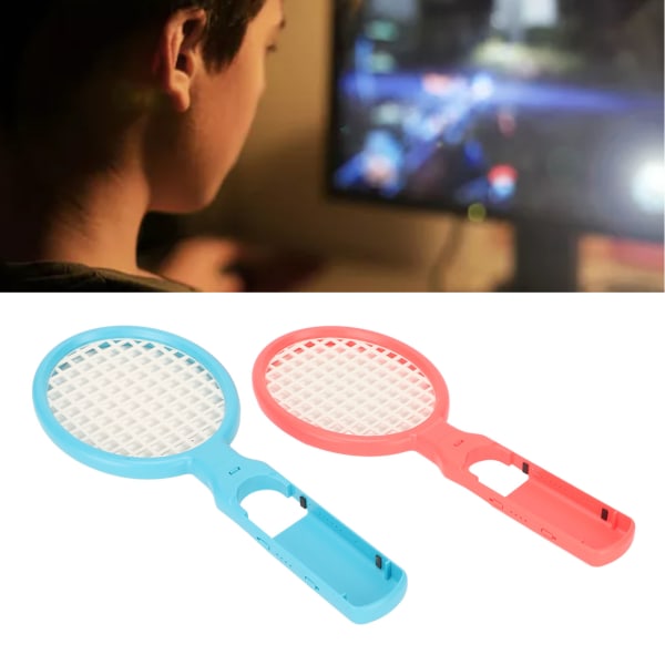 Tennisracket för Switch - Ergonomiskt Handgrepp för Tennisspel - Speltillbehör