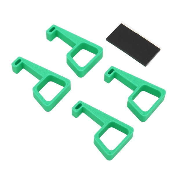 4 stk spilkonsol vandret holder forhindrer glidning kølefødder Konsol forhøjer beslag til PS4 Pro Green