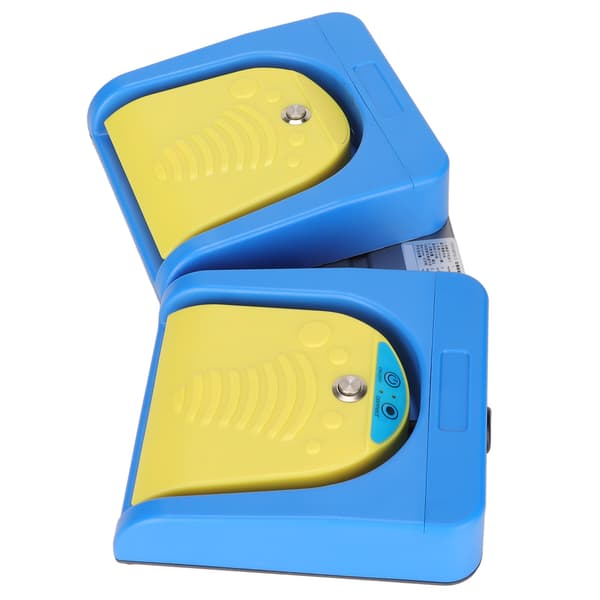 USB Fodpedal 2 Positioner 4 Taster Dual Mode Programmerbart Tastatur til Computerinstrumentstyring