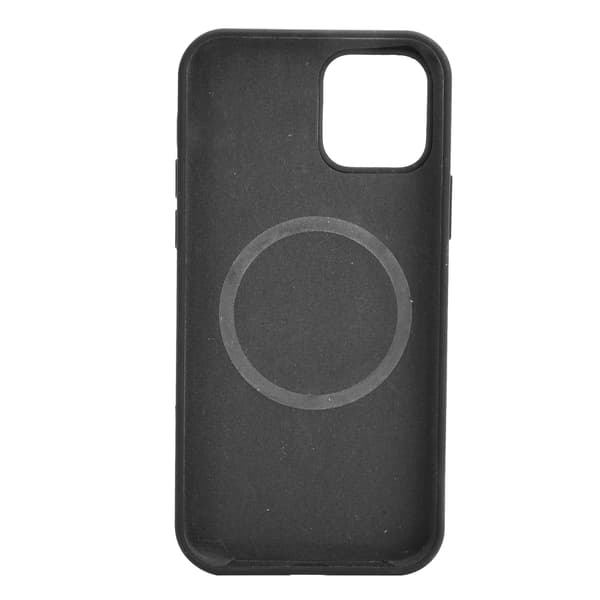 Silikon Støtsikkert Telefondeksel for iPhone 12 Mini Svart