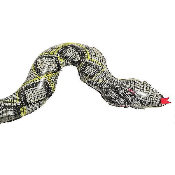Pvc Uppblåsbar Python Simulering Uppblåsbar Orm Knepig Liten Djurleksak Uppblåsbar Leksaksorm