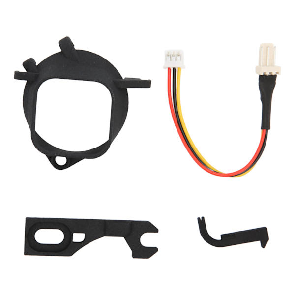 Konsolfläkt 3D-utskriftsfäste Kit Ersättningsmini Brushless Kyllfläktfäste för SEGA Dreamcast DC